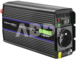 Qoltec Monolith power adapter/inverter Auto/Indoor 600 Watt Black