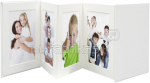 Deknudt Leporello white 8x13x18 8 photos A66DC1 8PH