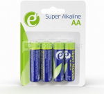 Gembird Alkaline batteries AA 4-pack