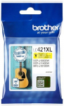 Brother LC421XLY Ink Cartridge, Yellow