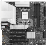 MSI PRO B860M-A WIFI | Processor family Intel | Processor socket LGA1851 | DDR5 | Supported hard disk drive interfaces SATA, M.2 | Number of SATA connectors 4