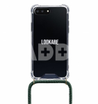 Lookabe Necklace iPhone 7/8+ gold green loo012