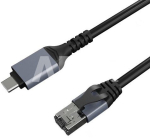 Interneto kabelis CAT6 UTP, USB Type-C - RJ45, 7.5m