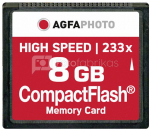 AgfaPhoto Compact Flash 8GB High Speed 233x MLC