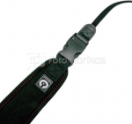 Caruba Camera Neckstrap   comfort + Quick release (black+red)