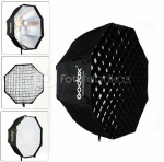 Godox Softbox met paraplu aansluiting 120cm+ grid