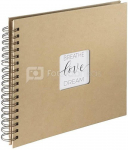 Hama Craft Spiral-Album 28x24 40 Craft Paper Pages 7211