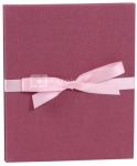 Albumas GB 68508 Leporello Bella Vista fuchsia 16x19 cm fuksia spalva | kampučiai/lipdukai | max 13x18 10 | juodi lapai [V]