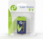 Gembird Battery alkaline 9 V 6LR61 blister