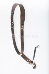 ZUKA STRAPS mono, tamsiai rudas "CRAZY HORSE", M dydis