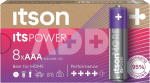itson itsPOWER battery Alkaline LR03IPO/8CB