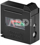 Goobay battery tester, black