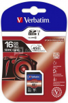 Verbatim SDHC Card 16GB Class 10