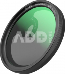 SMALLRIG 4388 MAGEASE MAGNETIC CPL FILTER KIT WITH M-MOUNT FILTER ADAPTER (52MM)