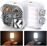 K&F Concept Dual Color Temperature Portable Photography Video Fill Light (White)
