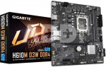 Gigabyte H610M D3W DDR4 | Processor family Intel | Processor socket LGA1700 | DDR4 | Supported hard disk drive interfaces M.2, SATA | Number of SATA connectors 4