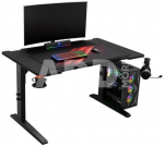 Genesis Gaming Desk | Holm 120 Modular | Black