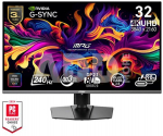 Monitor|MSI|MPG 322URX QD-OLED|31.5"|Gaming/4K|Panel QD-OLED|3840x2160|16:9|0.03 ms|MPG322URXQD-OLED