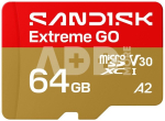 Extreme Go MicroSD UHS-I 64GB SDSQXGN-064G-GN6MN
