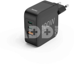 Hama 00201962 Entry Level 100W Wall Charger 2x USB-C 1x USB-A, Black