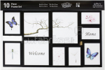 Nielsen 10 Piece Frame Set black Plastic Mobile Rack 8999176