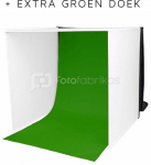 Caruba Portable Fotostudio 50x50x50cm met Losse LED Lampen