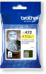 Brother LC422Y Ink Cartridge, Yellow