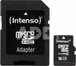 MEMORY MICRO SDHC 16GB C10/W/ADAPTER 3413470 INTENSO