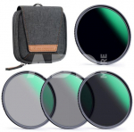 K&F Concept K&F 58MM Nano-X Series,Green Coated, ND4+ND8+ND64+ND1000 Filter Kit