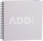 Focus Essence Wire-O 30x30 Beige w. white sheets