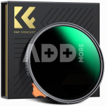 K&F Concept 77MM ND2-ND400 Variable Filter (1-9 Stop), 24 Layers of Nano-coating