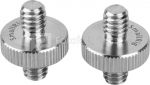 SMALLRIG 828 DOUBLE HEAD STUD W/1/4" - 1/4" THREAD