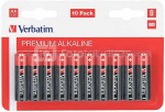 1x10 Verbatim Alcaline battery Migono AA LR 06 49875