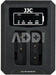 JJC Fuji DCH NP95 USB Dual BatteryCharger (voor Fujifilm NP 95 / Ricoh DB 90)