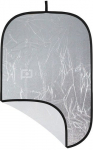 Westcott Illuminator Collapsible 2 in 1 Silver/White Bounce Reflector (121.9 x 182.8cm)