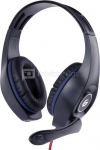 Gembird Gaming headset with volume control GHS-05-B Built-in microphone, Blue/Black, Wired, Over-Ear
