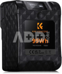 K&F Concept K&F MINI V-Lock 99Wh battery supports 65W PD Fast Charge,6700mAh, for camera/lighting equipment