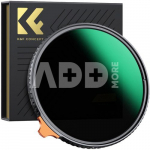 K&F Concept K&F 105MM XV56 Nano-X Slim Variable/Fader NDX, HD, ND2~ND400, Waterproof, Anti Scratch, Green Coated