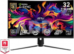 Monitor|MSI|MPG 321CURX QD-OLED|31.5"|Gaming/Curved/4K|Panel QD-OLED|3840x2160|16:9|240 Hz|0.03 ms|MPG321CURXQD-OLED