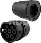 Elektromobilio i&scaron;krovimo adapteris Type 2 (Female), 16A - EU lizdas