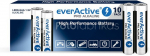 Baterijos LR03 everActive Pro Alkaline LR03 10xAAA