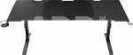 Genesis | Modular Gaming Desk | Holm 180 RGB | Anthracite Black