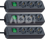 Eco-Line 1.5m black