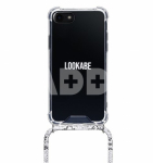 Lookabe Necklace Snake Edition iPhone 7/8 silver snake loo016
