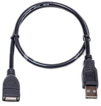 Kabelis USB 2.0 AF - AM, 0.5m
