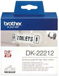 Brother Continuous White Film Tape DK-22212