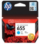 HP Inc. Ink No. 655 Cyan CZ110AE