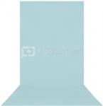 Westcott X Drop Wrinkle Resistant Backdrop Pastel Blauw Sweep (5' x 12')
