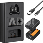 K&F Concept K&F EN-EL25 Battery with Dual Channel charger for Nikon Camera