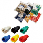 Logilink Modular Plug Kink Protect. Sleeves grey (100 pcs)